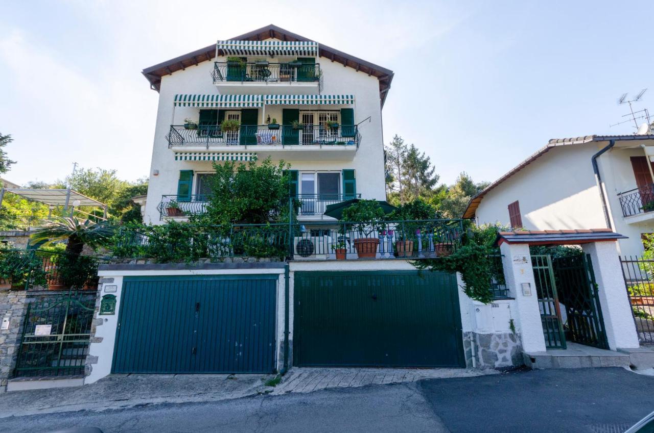 Ca' Do Pescou, Charming 2,Bedroom Apartment With Stunning Hill Views Overlooking The Greenery Rapallo Extérieur photo